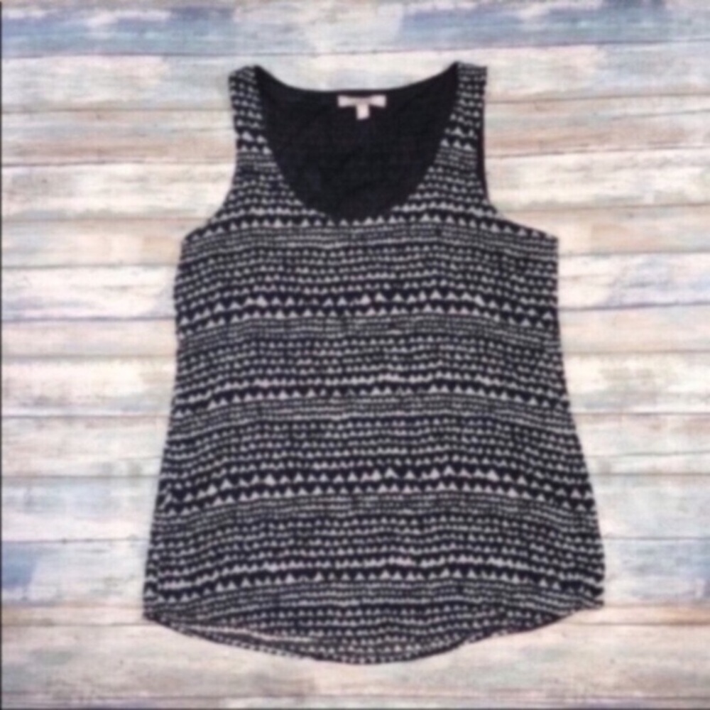 Banana Republic Heart Sleeveless Blouse